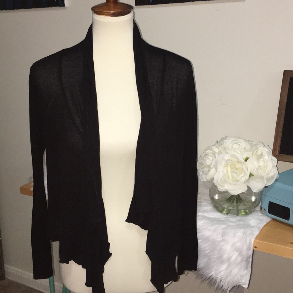 Lightweight Long sleeve sweater or cover size sm